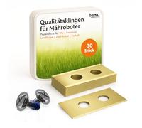 Lame di ricambio beos 30x per Worx, Kress, Einhell, LandXcape, Zoef Robot