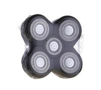 Lame Di Ricambio For Rasoio Elettrico 5-6 Testine Rotanti Accessori Testine Di Ricambio Universali For Rasoio Ricambi For Elettrodomestici(Black Five cutter head)