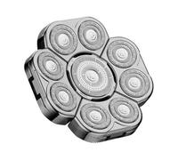 Lame Di Ricambio For Rasoio Elettrico 5-6 Testine Rotanti Accessori Testine Di Ricambio Universali For Rasoio Ricambi For Elettrodomestici(Silver nine cutter head)