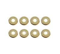 Lame Di Ricambio For Rasoio Elettrico, Compatibili Con SKULL SHAVER, Compatibili Con Pitbull Carver, Testina Di Ricambio For Rasoio Elettrico PRO A 4 Testine(8 Pcs GOLD)