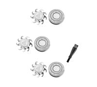 Lame Di Ricambio For Rasoio Elettrico, Compatibili Con SKULL SHAVER, Testina Di Ricambio For Rasoio Elettrico Pitbull Carver PRO A 4 Testine(3S pcs)