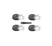 Lame Di Ricambio For Rasoio Elettrico, Compatibili Con SKULL SHAVER, Testina Di Ricambio For Rasoio Elettrico Pitbull Carver PRO A 4 Testine(4B pcs)