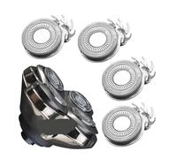 Lame di ricambio for rasoio WAHFOX 4 pezzi, compatibili con Skull Pitbull, lame di ricambio for testine Carver PRO 4, compatibili con la testina SKULL SHAVER