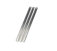 Lame di ricambio for seghetto alternativo a doppio dente da 12" 8T/24T denti fini/grossi lama for sega manuale da 300 mm for taglio di legno e metallo(3pcs saw blades)