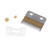 Lame Di Ricambio for Tagliacapelli, Compatibili Con WAHL 5-STAR | SENTOR SUPER TAPER SUPER TAPER II Testina di taglio a batteria 1 set con ricambio in ceramica dorata