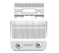 Lame di ricambio per BaBylissPRO Barberology di ricambio tagliatore Fade lame compatibili con FX870/FXF880/FX810/FX825/FX673N (argento)