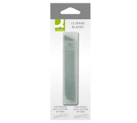 Lame di ricambio per cutter Q-Connect 18 mm confezione da 12 pezzi - KF10636