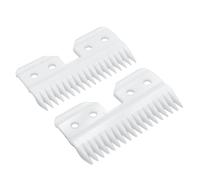 Lame di ricambio professionali per tagliacapelli a 18 denti, in ceramica, con zirconia, per tosatrici Oster A5, a alimentazione rapida, perfette sia per la toelettatura di animali domestici che per