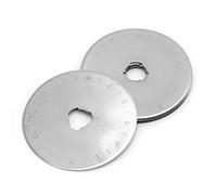 Lame di Ricarica per Taglierina Rotativa 10 Pezzi 45 Mm per Tagliare lo Strumento per il Mestiere di Carta in Tessuto in Pelle 5 * 5 * 1 Tagliacarte