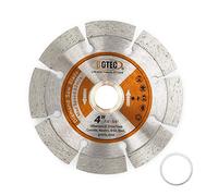 Lame Diamantate Segmentate per Sega Elettrica, BGTEC 1 Pezzo 105 mm Disco da Taglio per uso Generico a Secco o a Umido per Muratura di Mattoni di Pietra e Cemento