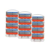 Lame For Rasoio Gillette Da 4/8/12 Pezzi, Compatibili Con La Serie Fusion 5, Da Uomo, In Acciaio Inossidabile(12pcs)