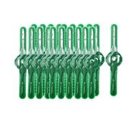 Lame for testina in plastica, decespugliatore, tosaerba elettrico | Set da 20 pezzi, pezzi di ricambio for tagliare l'erba del giardino(Green)
