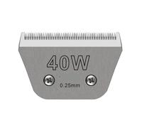 Lame Larghe Rimovibili for Toelettatura Cani, Compatibili Con Andis, UltraEdge, Ramidge, AG, AGC, Compatibili Con Tosatrici for Animali Oster, A5, A6(Size 40W)