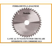 Lame Makita al tungsteno TCT da 160 a 355 mm per seghe circolari falegnameria