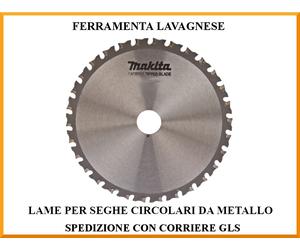 Lame Makita TCT per taglio metalli e leghe per circolari Ø 136 150 185 305
