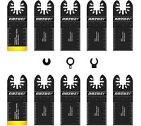 Lame oscillanti di titanio di oscillazione del multitool delle lame per il legno duro del metallo dei chiodi del metallo
