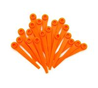 Lame per decespugliatore in plastica, 20 pezzi, lame di ricambio per Gardena 9823 9825 9820 9821, accessori per il taglio del prato
