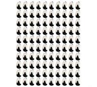 Lame per esche in metallo lisce con paillettes, 50 pezzi, per attrattori spinner, utilizzate nella creazione di attrezzature da pesca efficaci per diverse specie (17 mm/0,6 g argento)