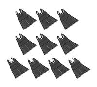 Lame per Oscillante, Set di 10 Pezzi Utensile Multifunzione Lama, 65 mm, Accessori per Utensili Oscillanti Multitool per Tagliare Metallo Morbido, Legno, Plastica