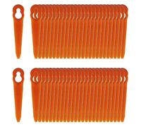 Lame per rifinitore compatibili con Polycut, 100 pezzi di ricambio in plastica per bordatore