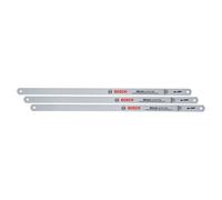 Bosch Set de 3 lames de scie alternative de 300 mm (lame bimétal durable pr coupes ds métal/plast./bois tendre/mat. composites