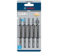 Lame Per Seghe A Gattuccio Bosch Precisione Per Legno 5 Pezzi T144DP