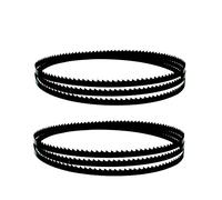 Lame per seghe a nastro, 2 lame for a nastro for legno da 2215 mm, larghezza 6,35 10 16, 4 TPI for utensili for a in carbonio DewaIt DW876 e EBS3601(2215x16x0.5mm 6TPI)