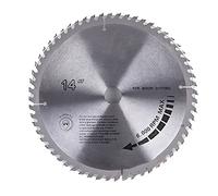 Lame per seghe circolari Lame per seghe in metallo duro Lame per seghe circolari TCT 350mm x 3.0mm x 30mm alesaggio (25.4mm) x 60/80/100/120T per Tagli Legno Metallo e Plastica,350 * 3.0 * 120t