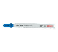 Lame per seghetto alternativo Bosch Pro T 123xF Progressor per metallo 3 pz Argento
