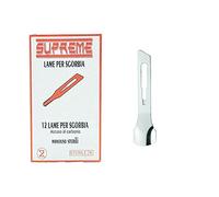 Lame per sgorbia supreme monouso sterili 12 pezzi numero 10