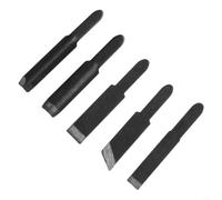 Lame professionali per intagliare il legno per macchina a scalpello elettrico, ad alta frequenza per frese a vibrazione per legno duro ed ebano, punte per incisione in metallo con larghezza 6-8 mm