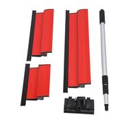 Lame Raschiatura Muri a Secco Acciaio Inossidabile 250/400/600mm Spatola Lisciatura Pareti con Manico Estendibile Kit 3 Pezzi per Rimozione Carta da Parati Pittura Residua