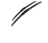Lame Spazzole Parabrezza per Great Wall Hover H5 Haval H5 X200 X240 2009-2015, Visione Chiara, Braccio a Gancio U, Set Anteriore e Posteriore, Resistente a Tutte Le Meteo,RHD Front