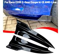 LAME SPOILER SOTTOPARAURTI POSTERIOR PER MERCEDES CLASSE C C205 2 PORTE AMG-LINE