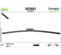 Lame Tergicristallo 550Mm Piatto VALEO Per DACIA DUSTER (HM_)