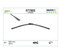 Lame Tergicristallo 650Mm Piatto VALEO Per CITROËN C1 II