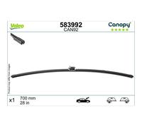 Lame Tergicristallo 700 Mm Piatto Con Spoiler VALEO per Altri MB VITO