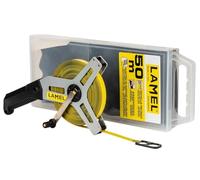 LAMEL Rotella metrica acciaio da 50 metri con valigetta.