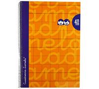 Lamela 7Fte004N Quaderno con Spirale, Arancione