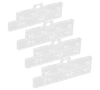 Lamelle di ricambio for tende verticali, 20 o 15 pezzi, linguette riparazione in plastica bianca, kit fissaggio for, for lamelle danneggiate su persiane