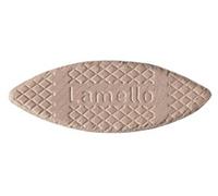 1 CONF. Tassello LAMELLO piatto lamello in legno pvc alluminio mat. LEGNO dimens