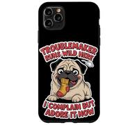 Lamentarsi amante dei cani Donne Uomini Sassy Pet Humor Tiny Bad Dog Custodia per iPhone 11 Pro Max