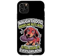 Lamentarsi amante dei cani Donne Uomini Sassy Pet Humor Tiny Bad Dog Custodia per iPhone 11 Pro Max