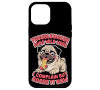 Lamentarsi amante dei cani Donne Uomini Sassy Pet Humor Tiny Bad Dog Custodia per iPhone 12 Pro Max