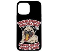 Lamentarsi amante dei cani Donne Uomini Sassy Pet Humor Tiny Bad Dog Custodia per iPhone 13 Pro Max