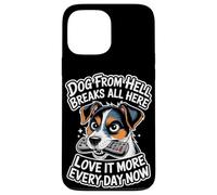 Lamentarsi amante dei cani Donne Uomini Sassy Pet Humor Tiny Bad Dog Custodia per iPhone 13 Pro Max