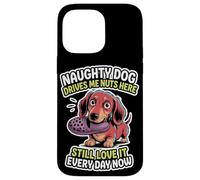Lamentarsi amante dei cani Donne Uomini Sassy Pet Humor Tiny Bad Dog Custodia per iPhone 14 Pro Max