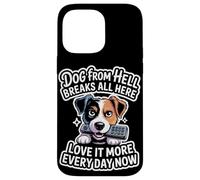 Lamentarsi amante dei cani Donne Uomini Sassy Pet Humor Tiny Bad Dog Custodia per iPhone 14 Pro Max