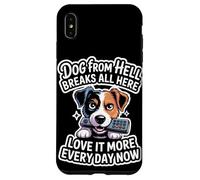Lamentarsi amante dei cani Donne Uomini Sassy Pet Humor Tiny Bad Dog Custodia per iPhone XS Max