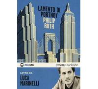 Lamento di Portnoy letto da Luca Marinelli. Audiolibro. Ediz. integrale